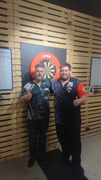 Christmas Dart 2019 - Finalisten: Mike Nydegger und Stefan Bellmont